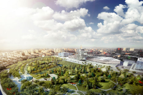 Il parco Khodynka (Credit: Cristian Chierici)